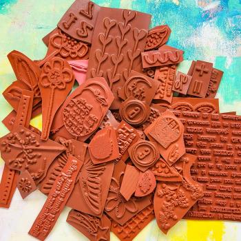 250g Gummistempel